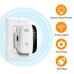 Wifi UltraBoost - 300 Mbit / s Wireless Wifi Repeater WLAN-Repeater 2.4G 802.11 AP-Repéteur de Réseau Router Signal Booster Extender-Verstärker